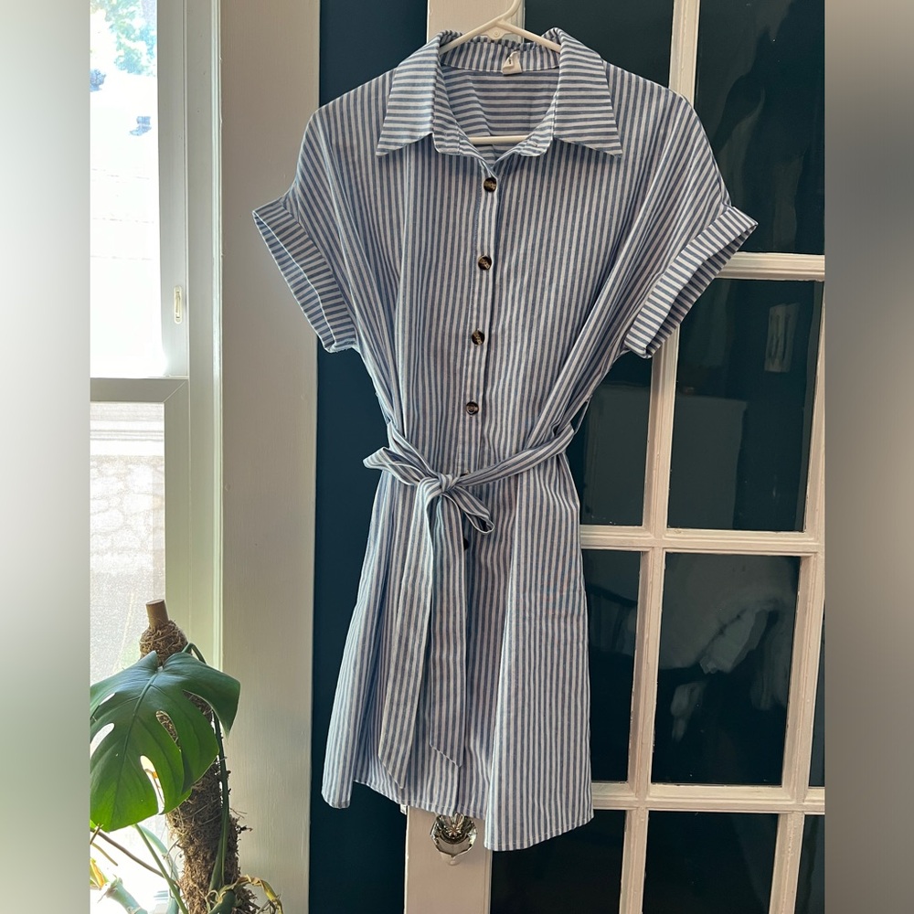 Cozyease pinstripe dress from Amazon size L